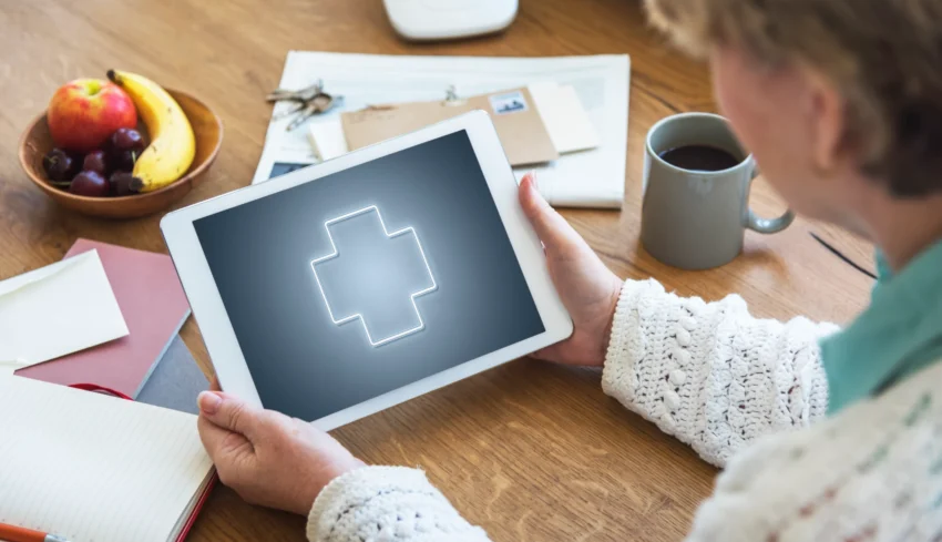 health-wellness-digital-tablet-concept